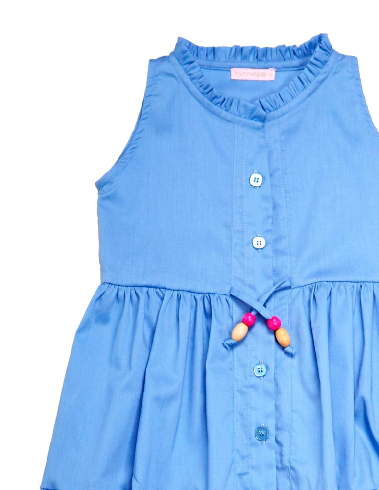 vestido popelina madera
