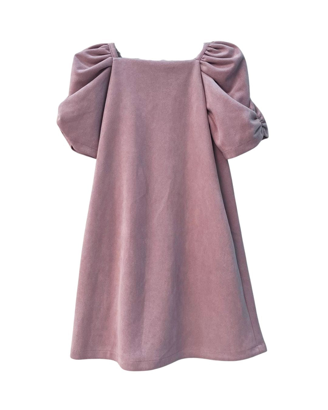 VESTIDO SUADE MANGA