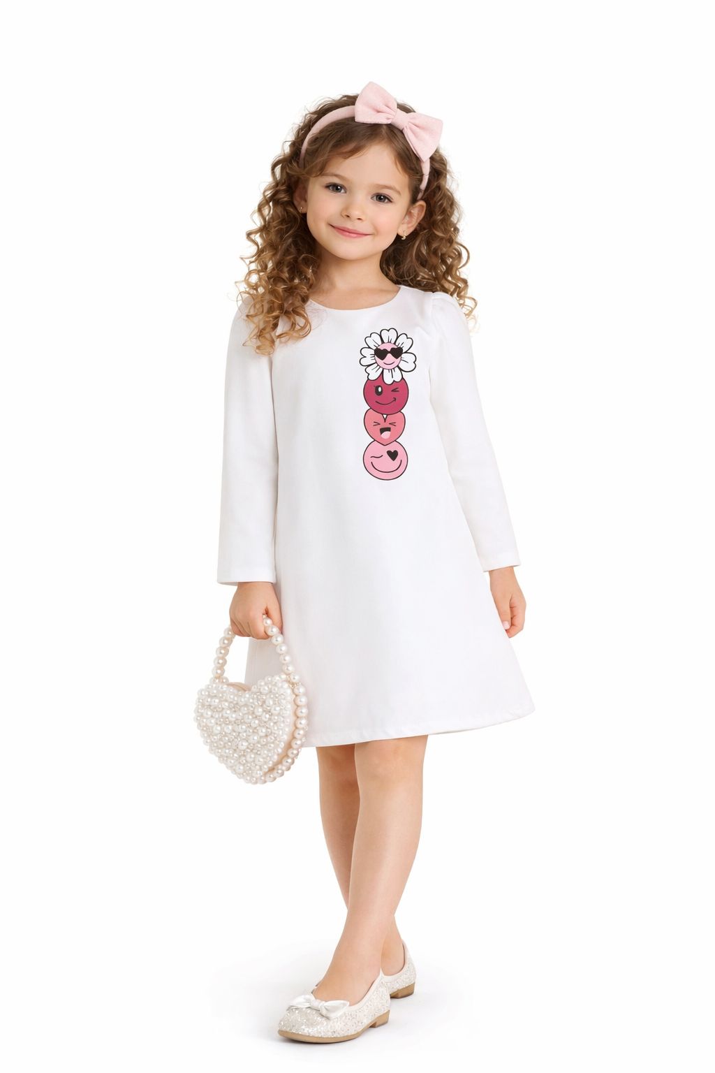 Batita con diseño divertido