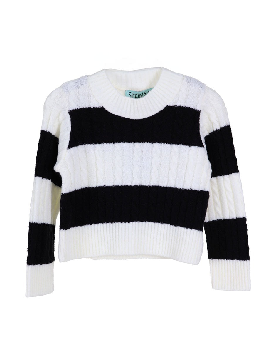 SUETER LINEAS TEJIDO