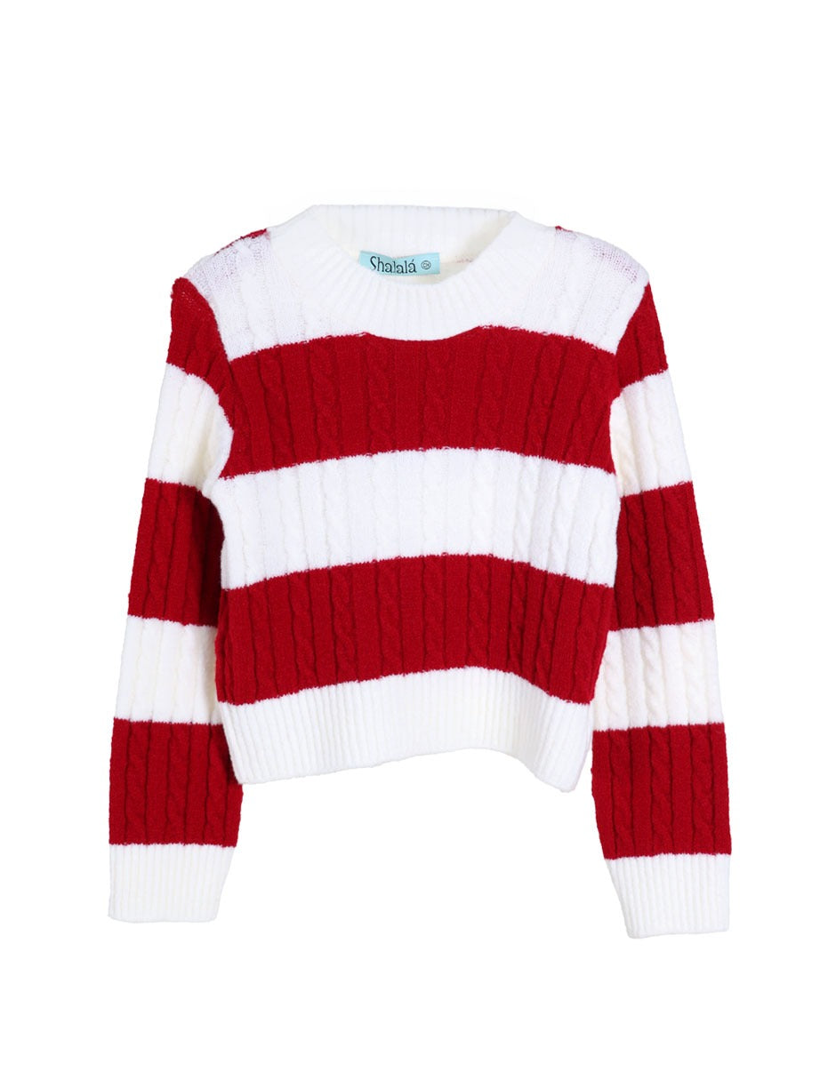 SUETER LINEAS TEJIDO